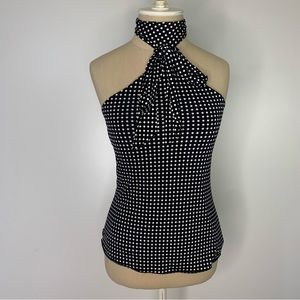 Moda International Polka Dot Halter Top